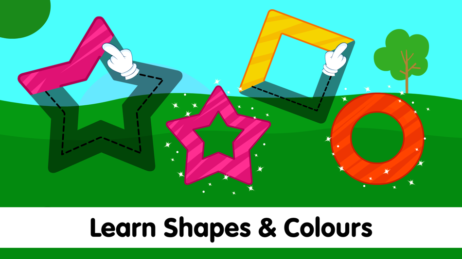 #1. Shapes and Colors for Toddler! (iOS) 由: IDZ Digital Private Limited