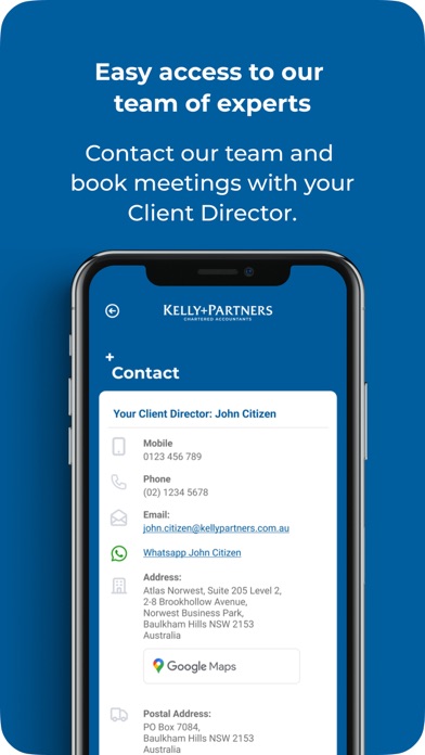 Kelly+Partners Passport Screenshot