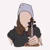 Violin with KINLEY icon