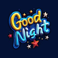 Good Night iStickers app icon - Stickers app for iPhone