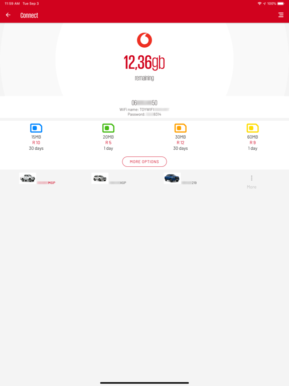 MyToyota iPad screenshot 5