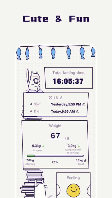 Intermittent Fasting Tracker ⁺ Screenshot