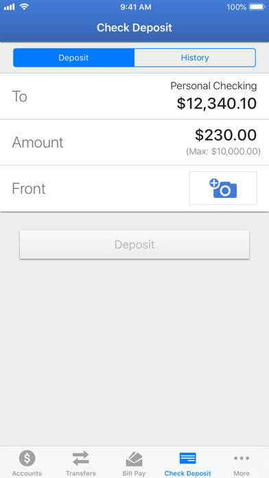 First Financial Bank Mobile Screenshot