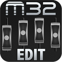 M32 Edit app icon - Music app for iPhone
