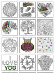 Mindfulness Fargelegging 5 ipad bilder 1