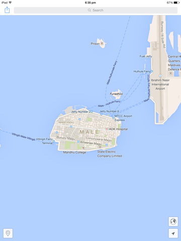 Screenshot #4 pour Male' Map