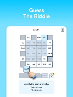 Syllatiles - Word Puzzle Game iPad image 1