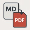 markdown to pdf Reader: Edit icon