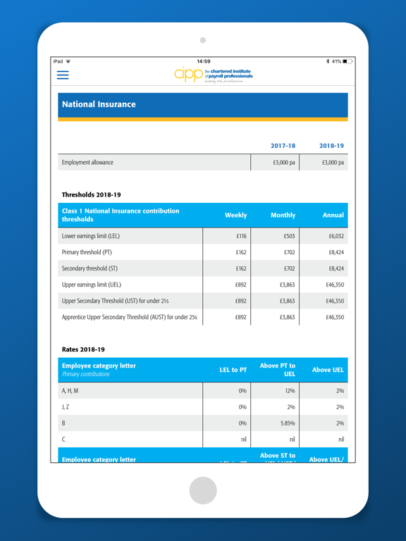 Screenshot #5 pour CIPP Payroll Factapp