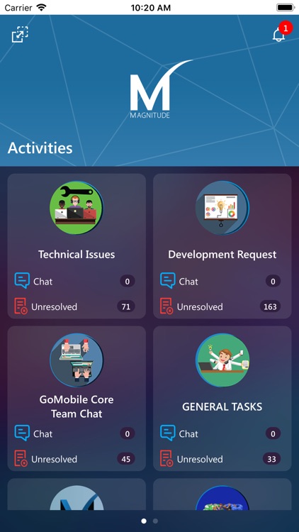 Magnitude Internal Application