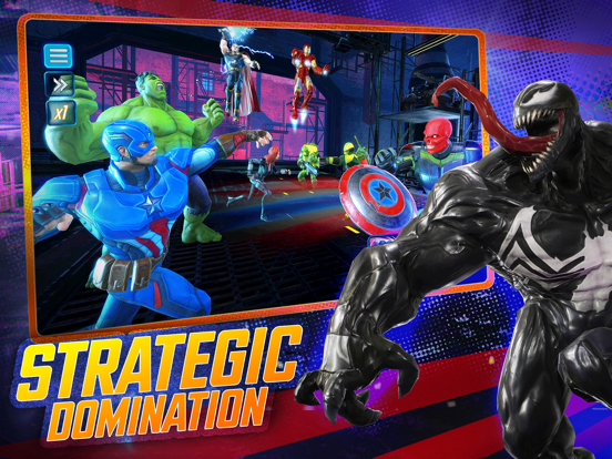 MARVEL Strike Force: Squad RPG iPad app afbeelding 4