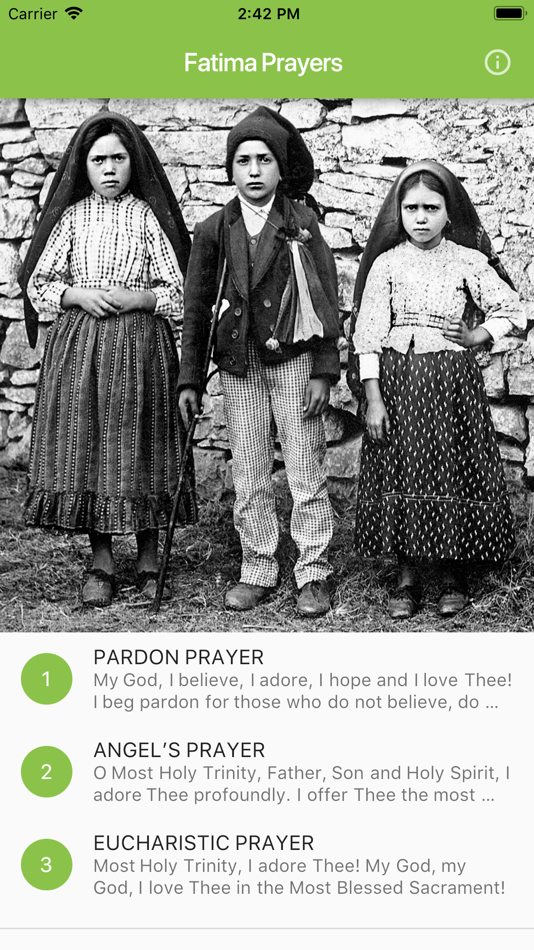 #1. Fatima Prayers (iOS) 由: Pixolini, Inc.