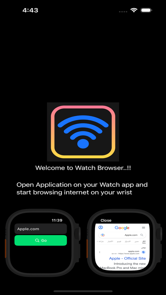 #6. Watch Web Browser (iOS) 由: Hemal Modi