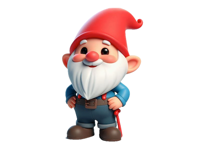 Happy Garden Gnome Stickers