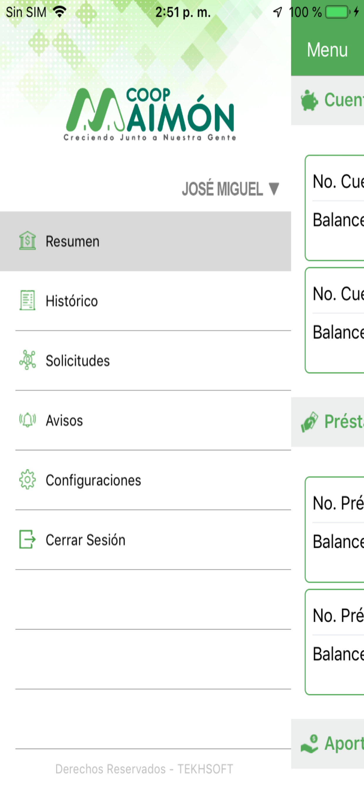 CoopMAIMÓN Móvil screenshot 3