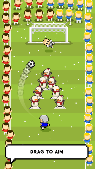 Soccer Dribble Cup: high score Screenshot