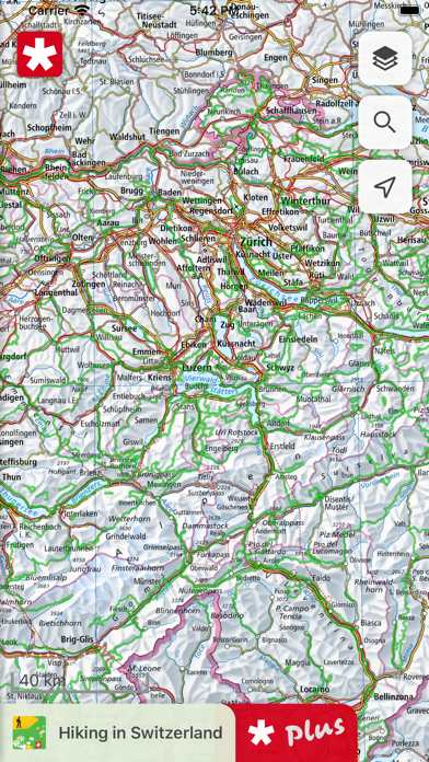 Screenshot 1 of SwitzerlandMobility App