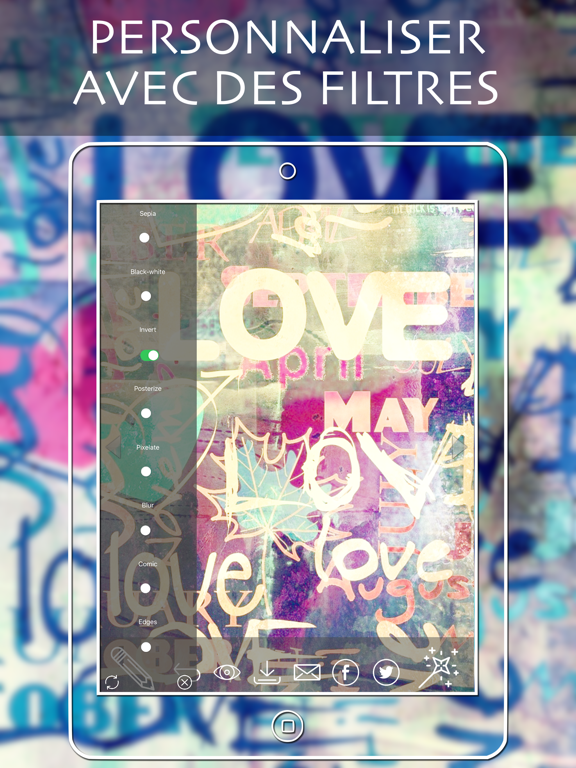 Screenshot #6 pour Fonds d'écran personnalisés