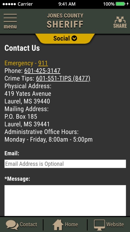 Jones County Sheriff MS