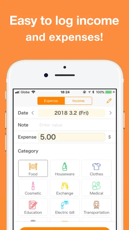 Expense Tracker - Money Note screenshot 3 of 5