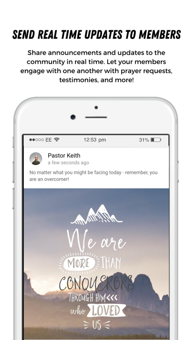 Church App - churchme Screenshot