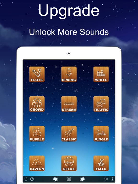 Sleep Sounds: Nature & Ambient iPad screenshot