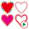 Heart Animation 4 Sticker negative reviews, comments