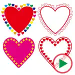 Heart Animation 4 Sticker App Support