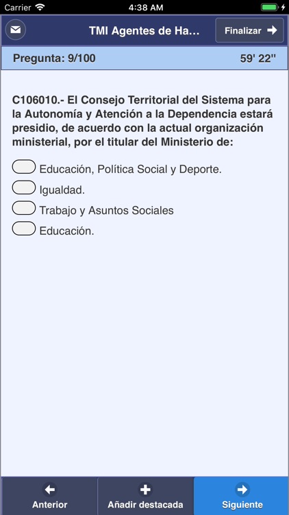 Agentes de Hacienda Test Me In screenshot-3