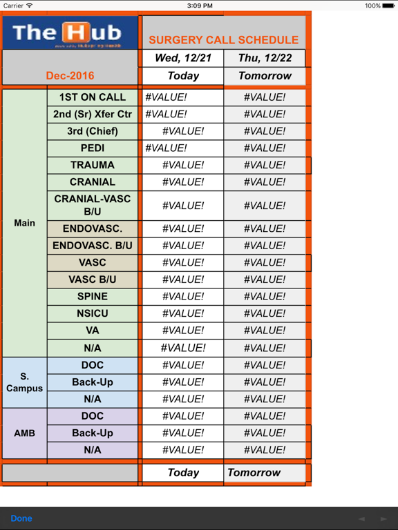 The Hub. iPad screenshot 4 - Medical app