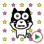 Maru Cat 2 Animation Sticker App Cancel