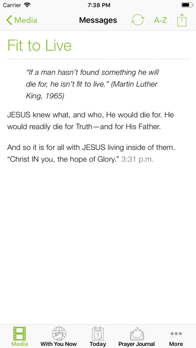 Jesus Life Together iPhone screenshot 3 - Lifestyle app