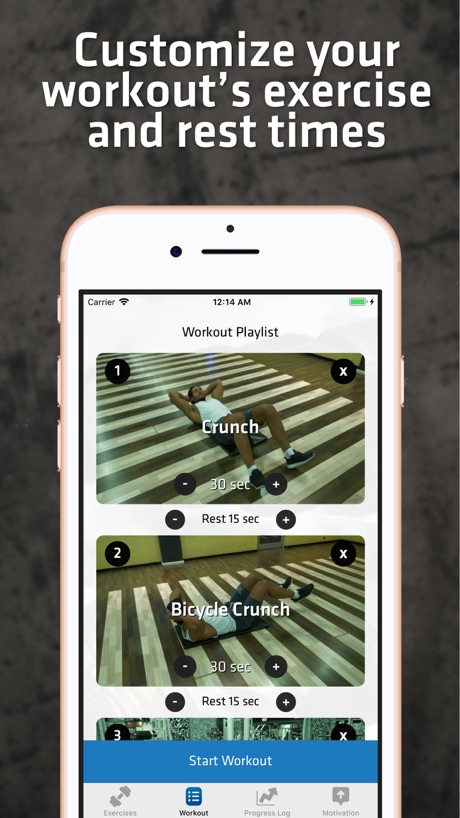 Abs & Core Workout for Men screenshot 3