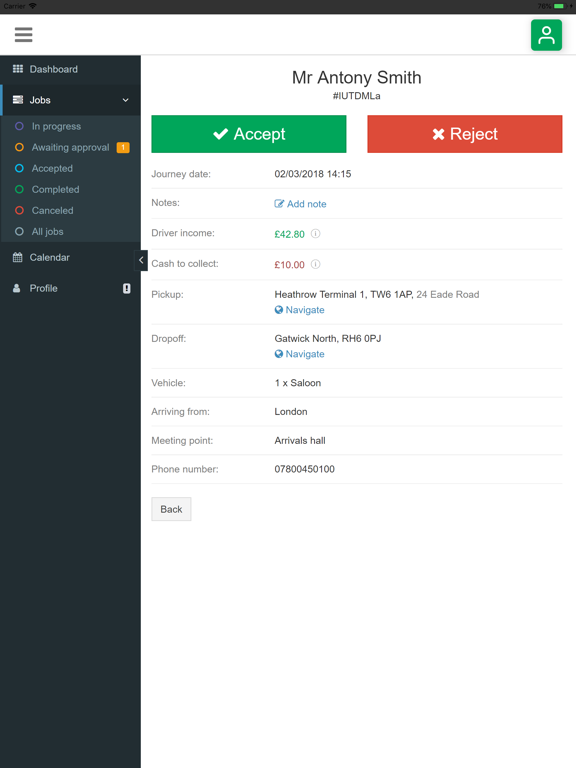 Screenshot #6 pour ETO Driver