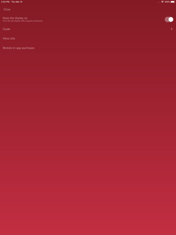 Screenshot #5 pour Warchal Metronome