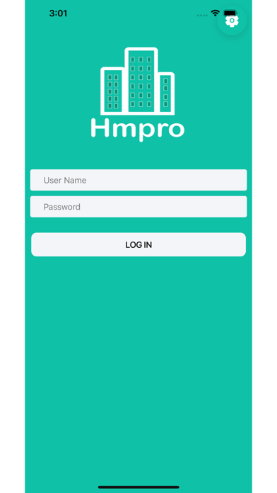 HMPro Service Screenshot