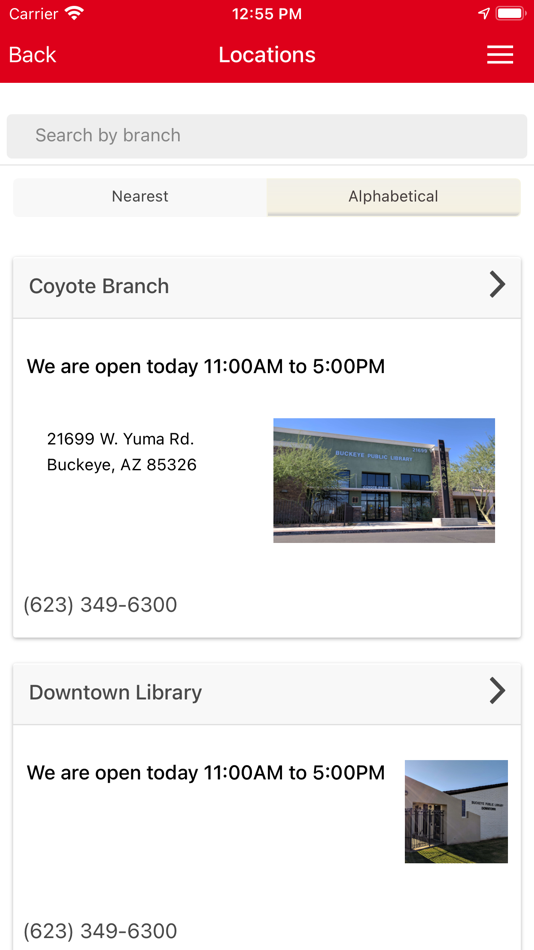 #6. Buckeye Public Library System (iOS) 由: City of Buckeye