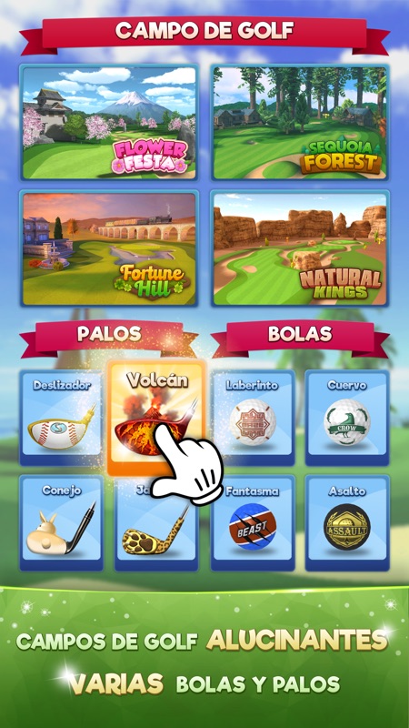 Extreme Golf - batalla de 4 ju screenshot 4