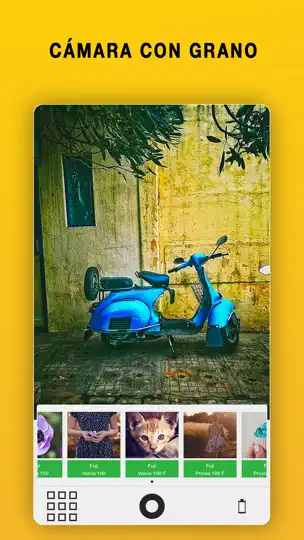 Captura de pantalla de I Love Film - Light Leak en iPhone 8