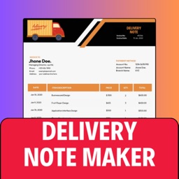 Delivery Note Maker App