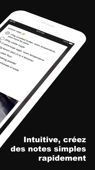 Screenshot #2 pour Note simple & liste - YepNoteS