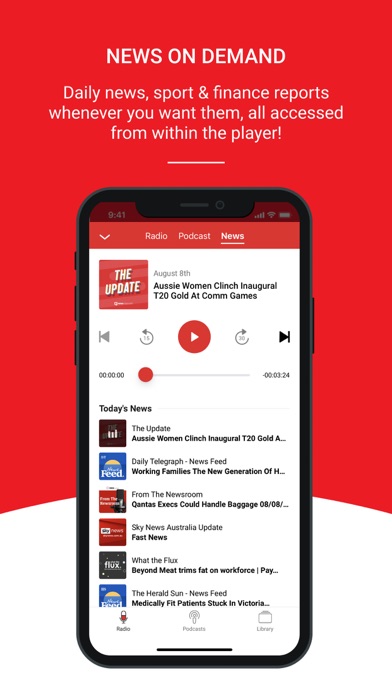 Screenshot #2 pour Nova Player: Radio & Podcasts