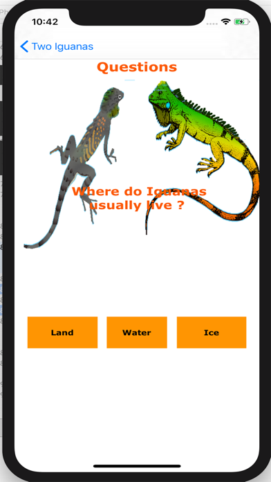 Two Iguanas Screenshot