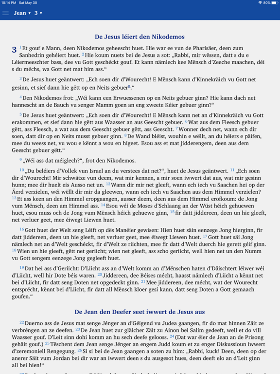 Screenshot #4 pour D'Bibel op Lëtzebuergesch