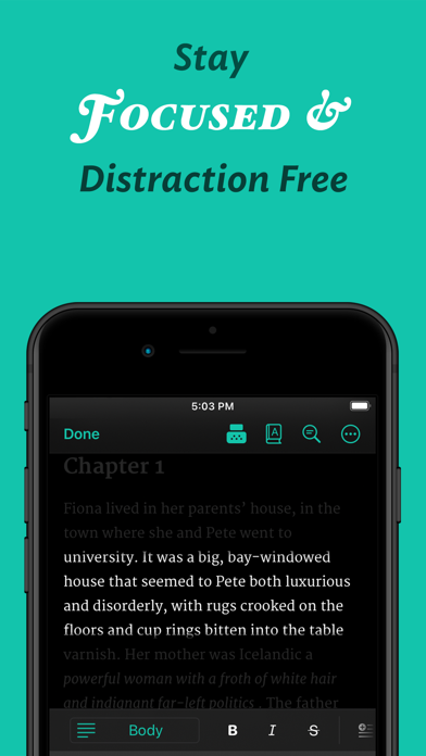 JotterPad - Novel, Screenplay Screenshot