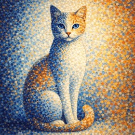 Cat Art Puzzles: Purr•fecto