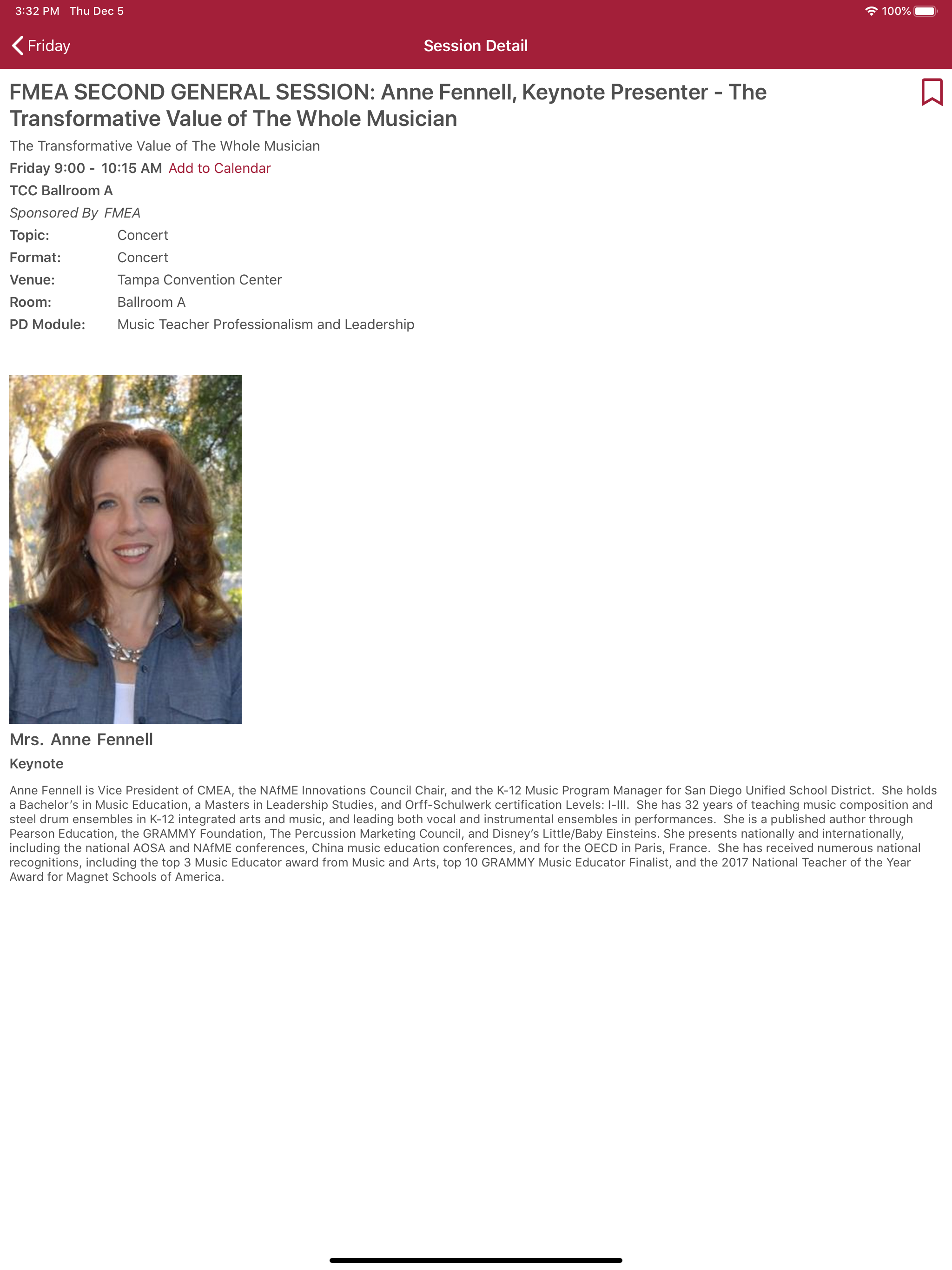 FMEA: Florida Music Education screenshot 12