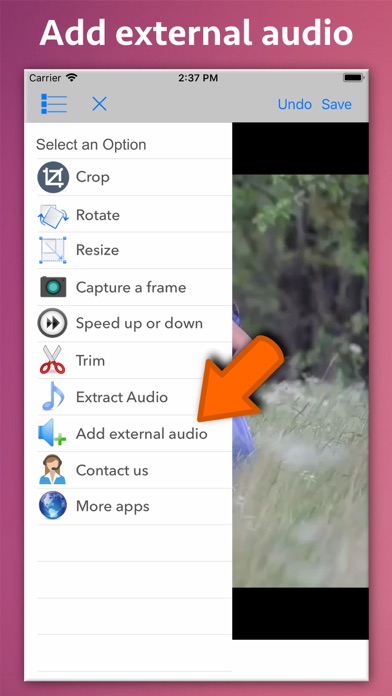 Ezy Video Editor: Trim & Crop iPhone screenshot 9 - Photo & Video app