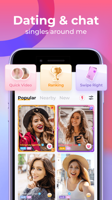 Screenshot #1 pour Meete-Meet New Friends Nearby