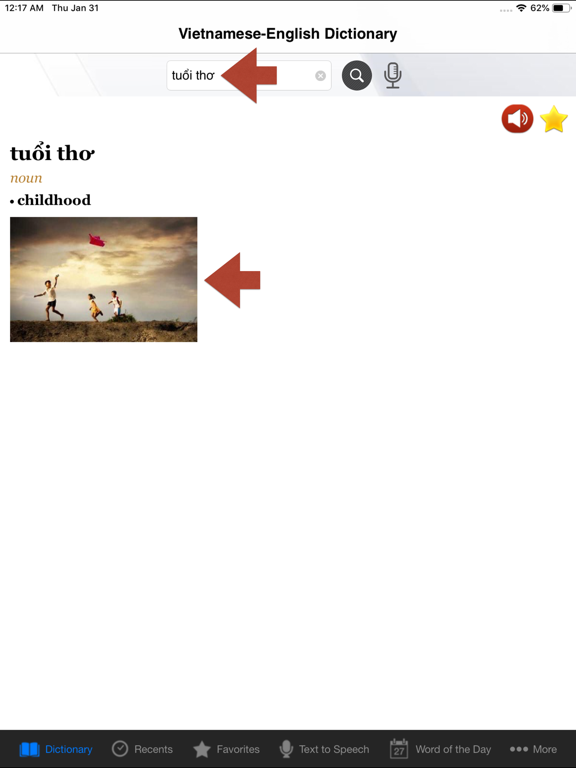 Vietnamese-English Dictionary. iPad screenshot 5 - Reference app